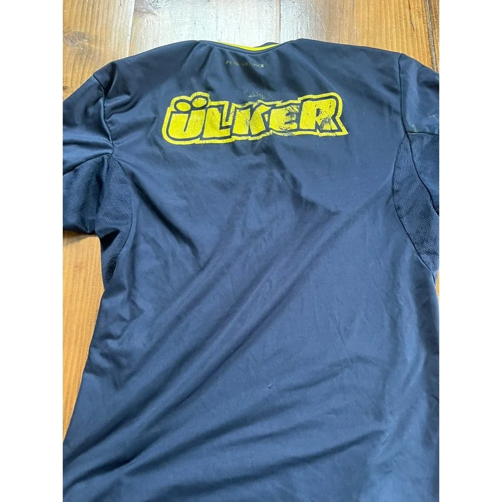 Adidas Fenerbahçe SK Soccer Jersey Navy Yellow‎ Türk Telekom ClimaCool Kit Men S